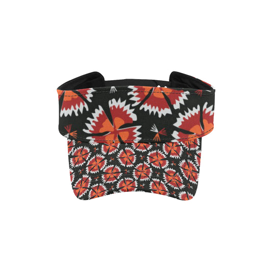 Carnations Pattern Print Design CN03 Unisex Sun Visor