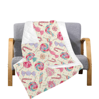 Candy Pattern Print Design CA04 Premium Quilt