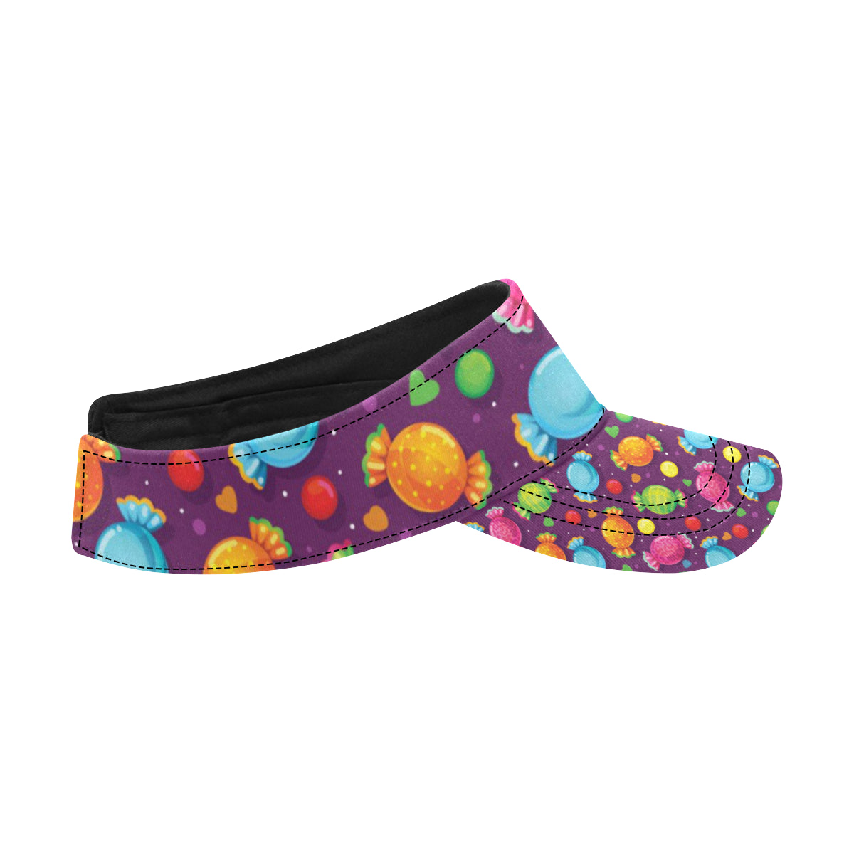 Candy Pattern Print Design CA05 Unisex Sun Visor