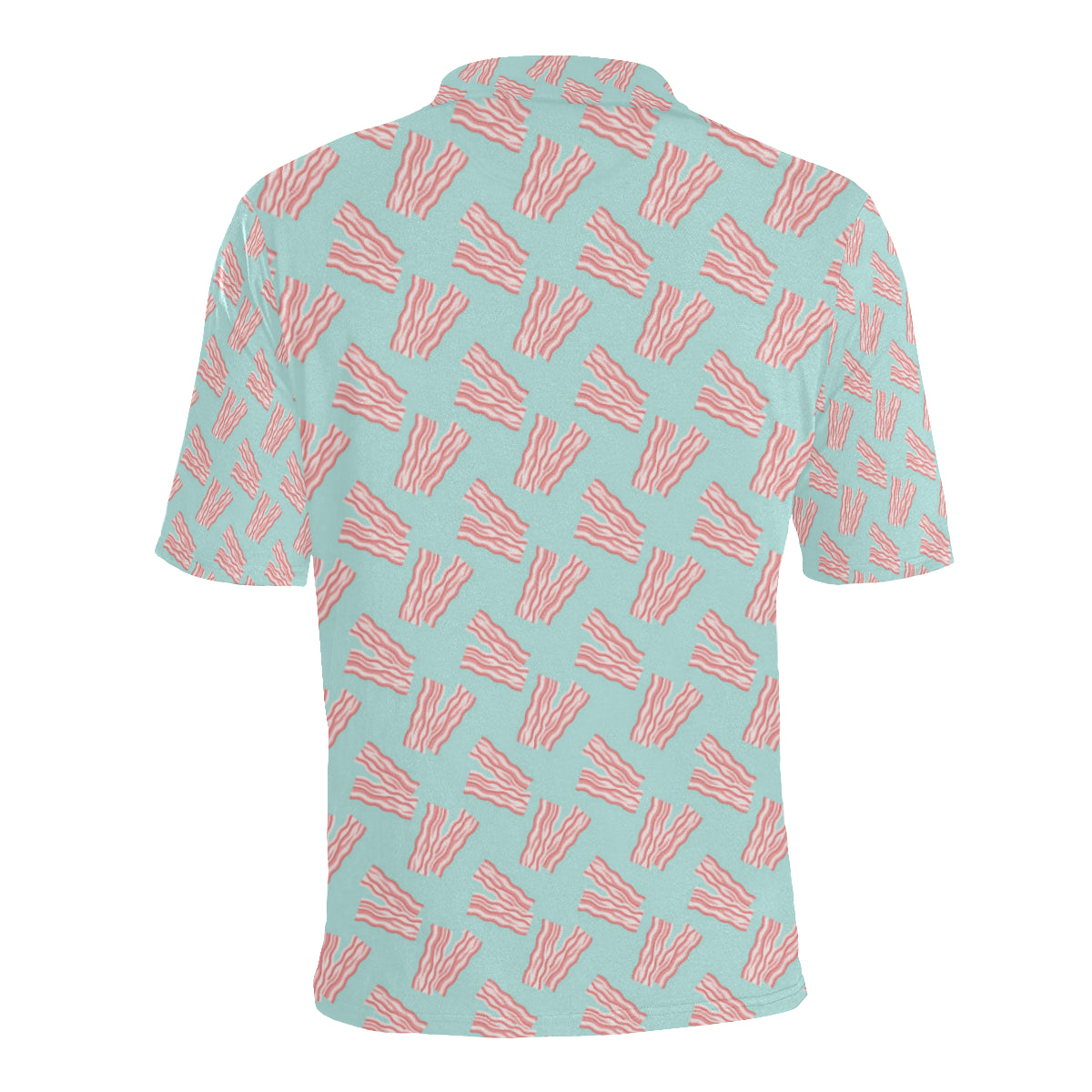 Bacon Pattern Print Design 04 Men Polo Shirt