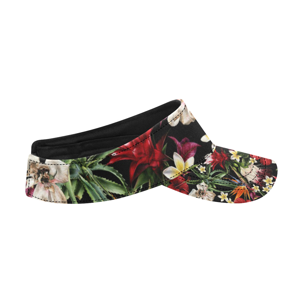 Summer Floral Pattern Print Design SF03 Unisex Sun Visor