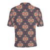 Tribal indians Aztec Men Polo Shirt