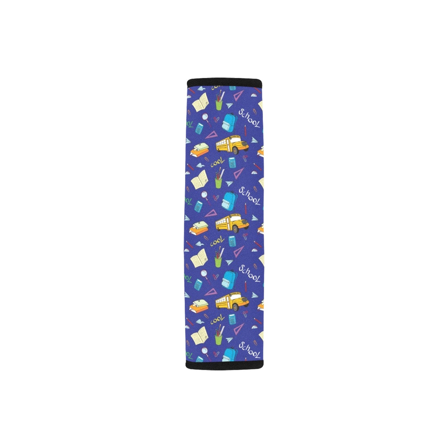 School Bus Print Design LKS307 Car Seat Belt Cover