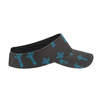 Totem Print Design LKS304 Unisex Sun Visor