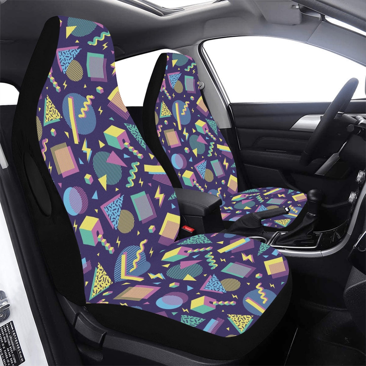 Geometric Print Design LKS401 Car Seat Covers