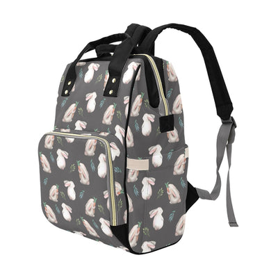 Rabbit Print Design LKS402 Diaper Bag Backpack