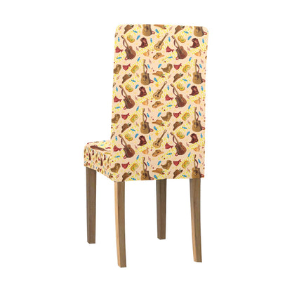 Western Lifestyle Print Design LKS303 Dining Chair Slipcover