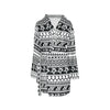 Samoan Pattern Print Design LKS303 Women's Fleece Robe