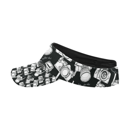 Camera Pattern Print Design 01 Unisex Sun Visor