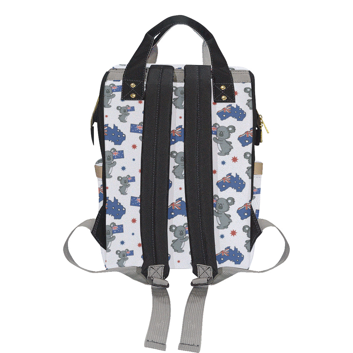 Koala Australia Day Themed Design Diaper Bag Backpack