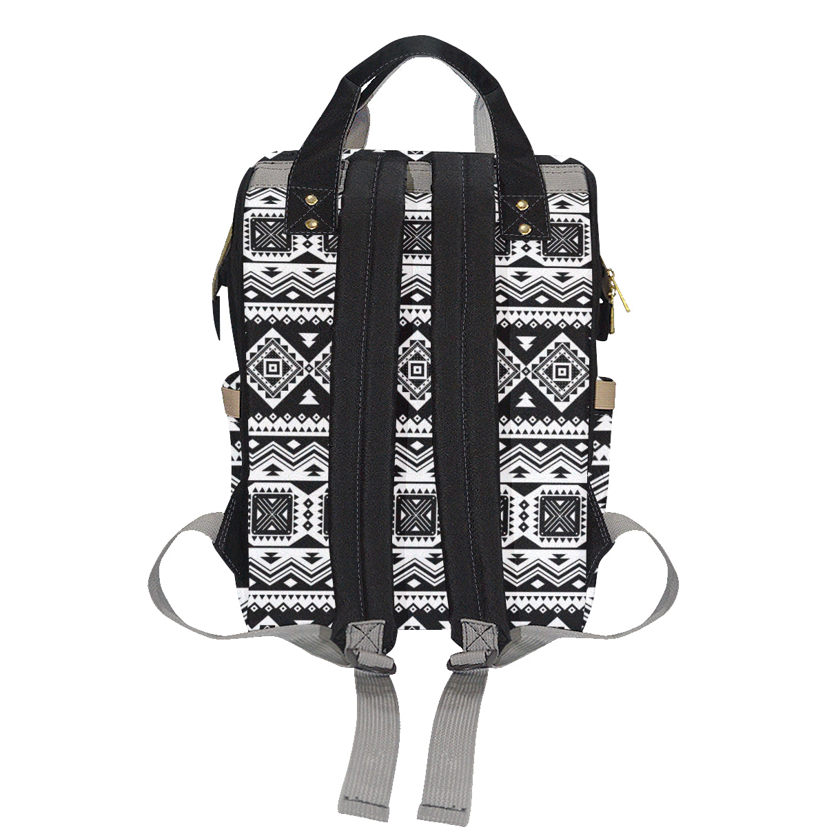 Aztec Pattern Print Design 08 Diaper Bag Backpack