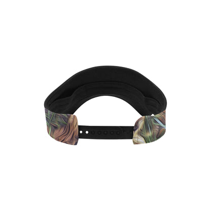 Camouflage Realistic Tree Print Unisex Sun Visor