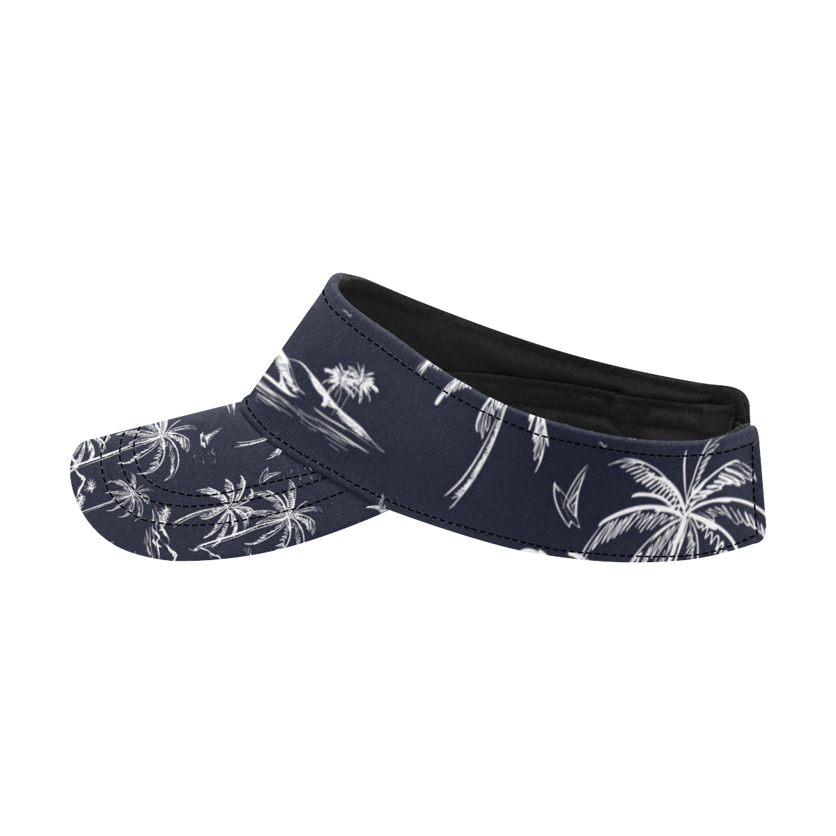 Pacific island Pattern Print Design A02 Unisex Sun Visor