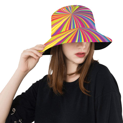 Vortex Print Design LKS301 Unisex Bucket Hat