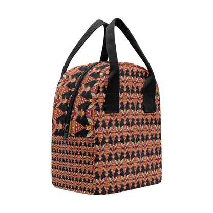 Totem Pole Print Insulated Lunch Bag