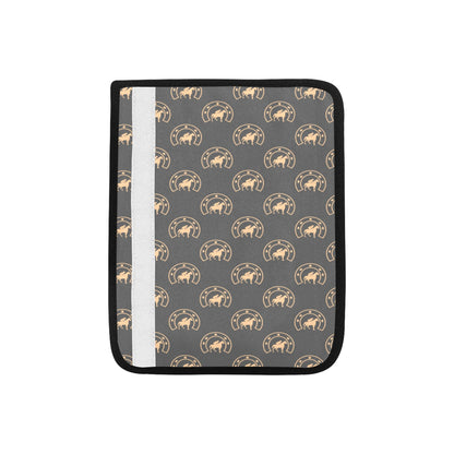 Horseshoe Print Design LKS306 Car Seat Belt Cover