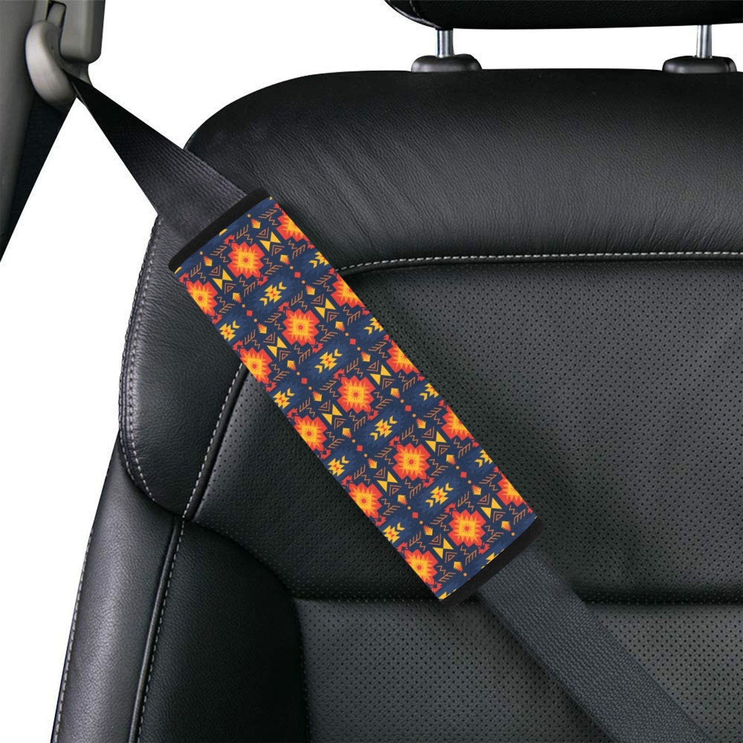 Southwest Pattern Print Design LKS307 Car Seat Belt Cover