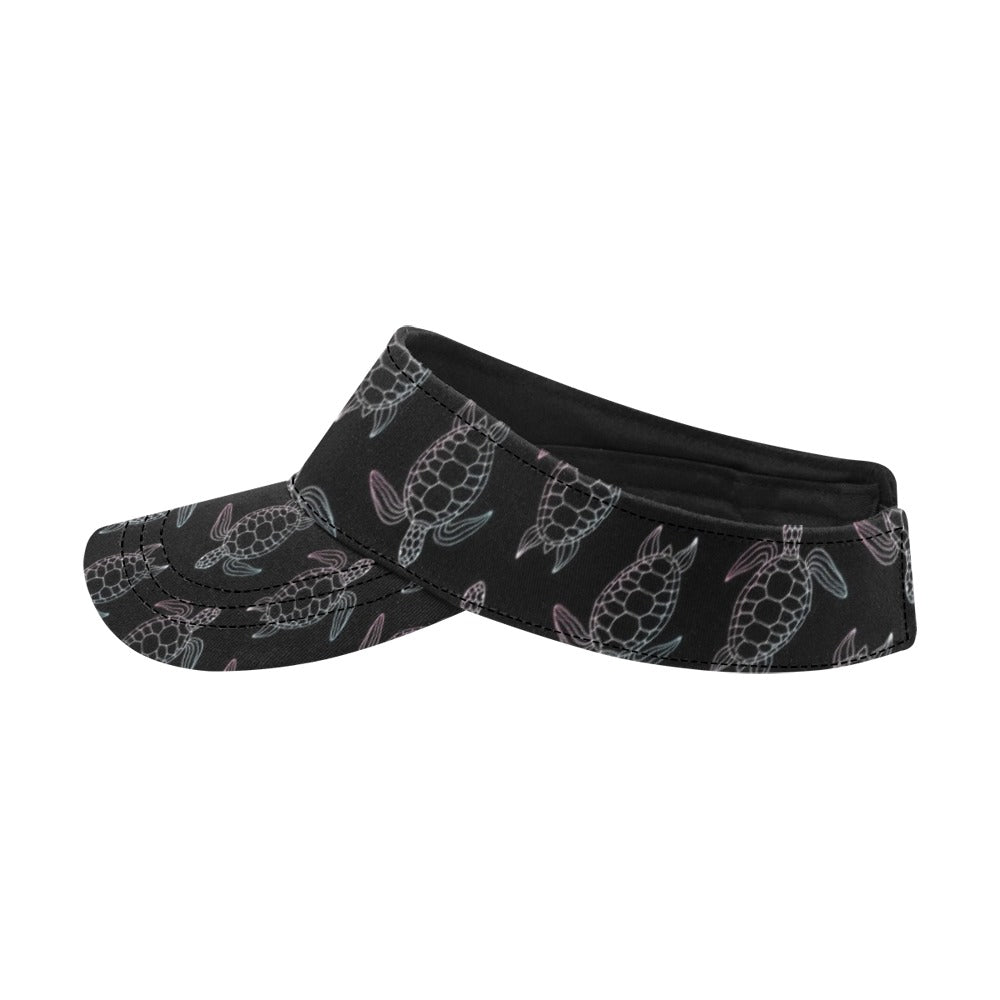 Sea Turtle Print Design LKS3012 Unisex Sun Visor