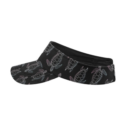 Sea Turtle Print Design LKS3012 Unisex Sun Visor