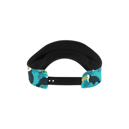 Toucan Parrot Pattern Print Unisex Sun Visor