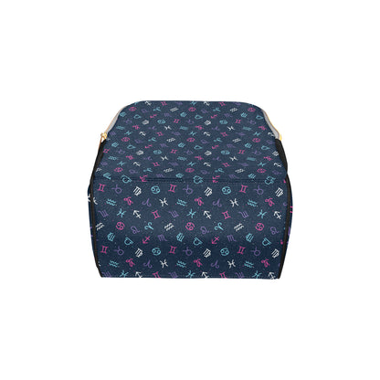 Constellation Pattern Print Design 04 Diaper Bag Backpack