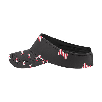 Dog Bone Pattern Print Design 04 Unisex Sun Visor