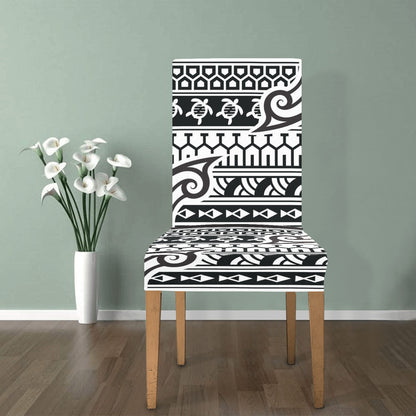 Samoan Style Print Design LKS305 Dining Chair Slipcover