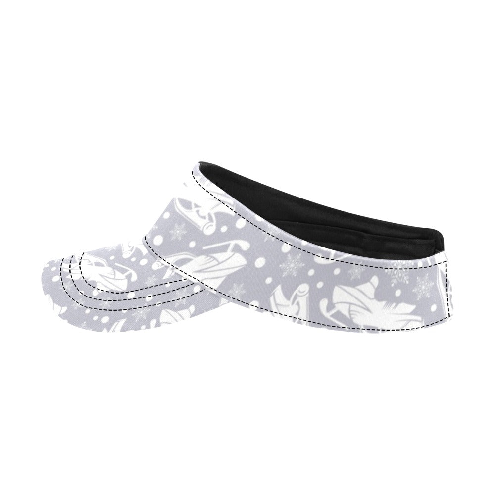 Snowmobile Print Design LKS302 Unisex Sun Visor
