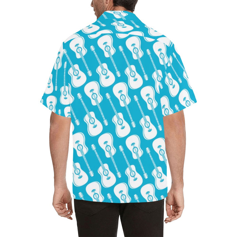 Acoustic Guitar Print Design LKS404 Men's Men's Hawaiian Shirt