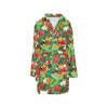 Salad Mix Vegetableprint Design LKS301 Women's Fleece Robe