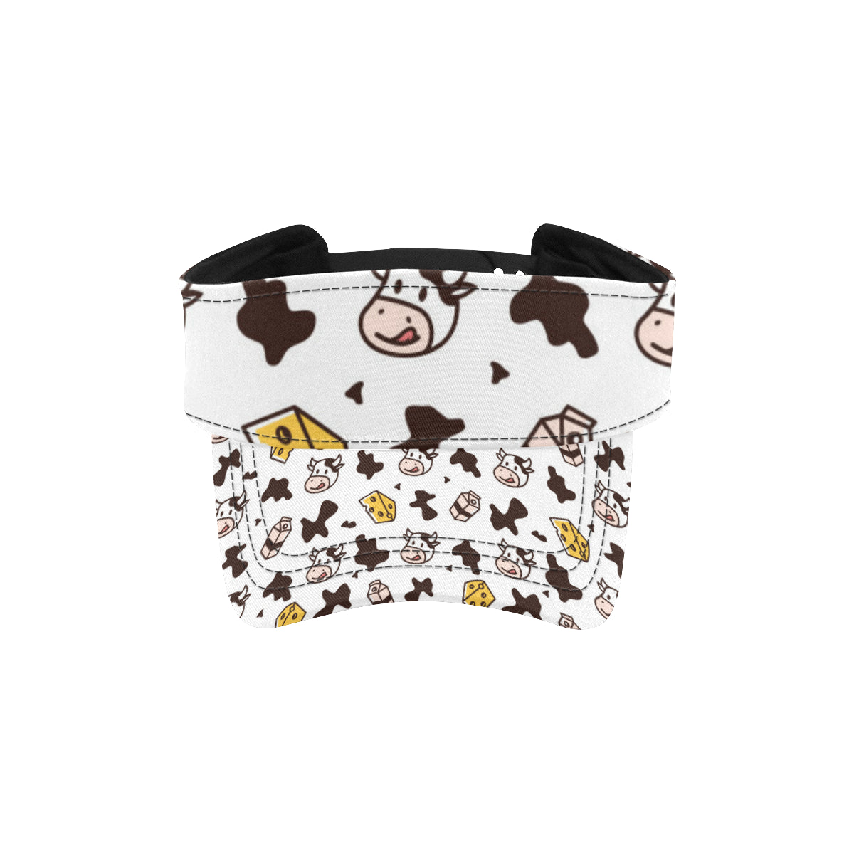 Cow Pattern Print Design 06 Unisex Sun Visor