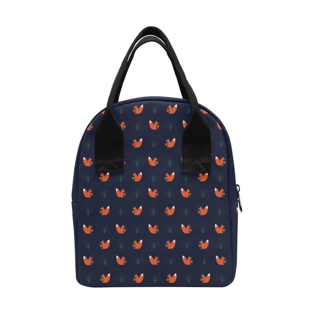Squirrel Print Design LKS303 Insulated Lunch Bag