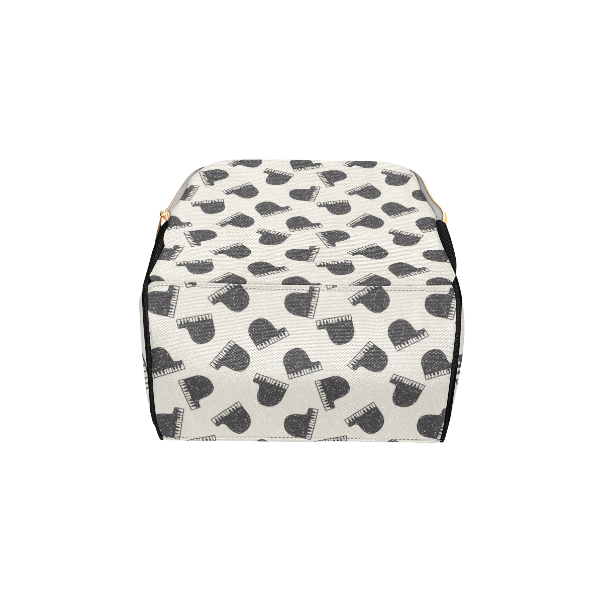 Piano Pattern Print Design 04 Diaper Bag Backpack