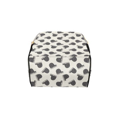 Piano Pattern Print Design 04 Diaper Bag Backpack