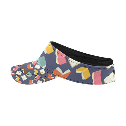 Book Pattern Print Design 01 Unisex Sun Visor
