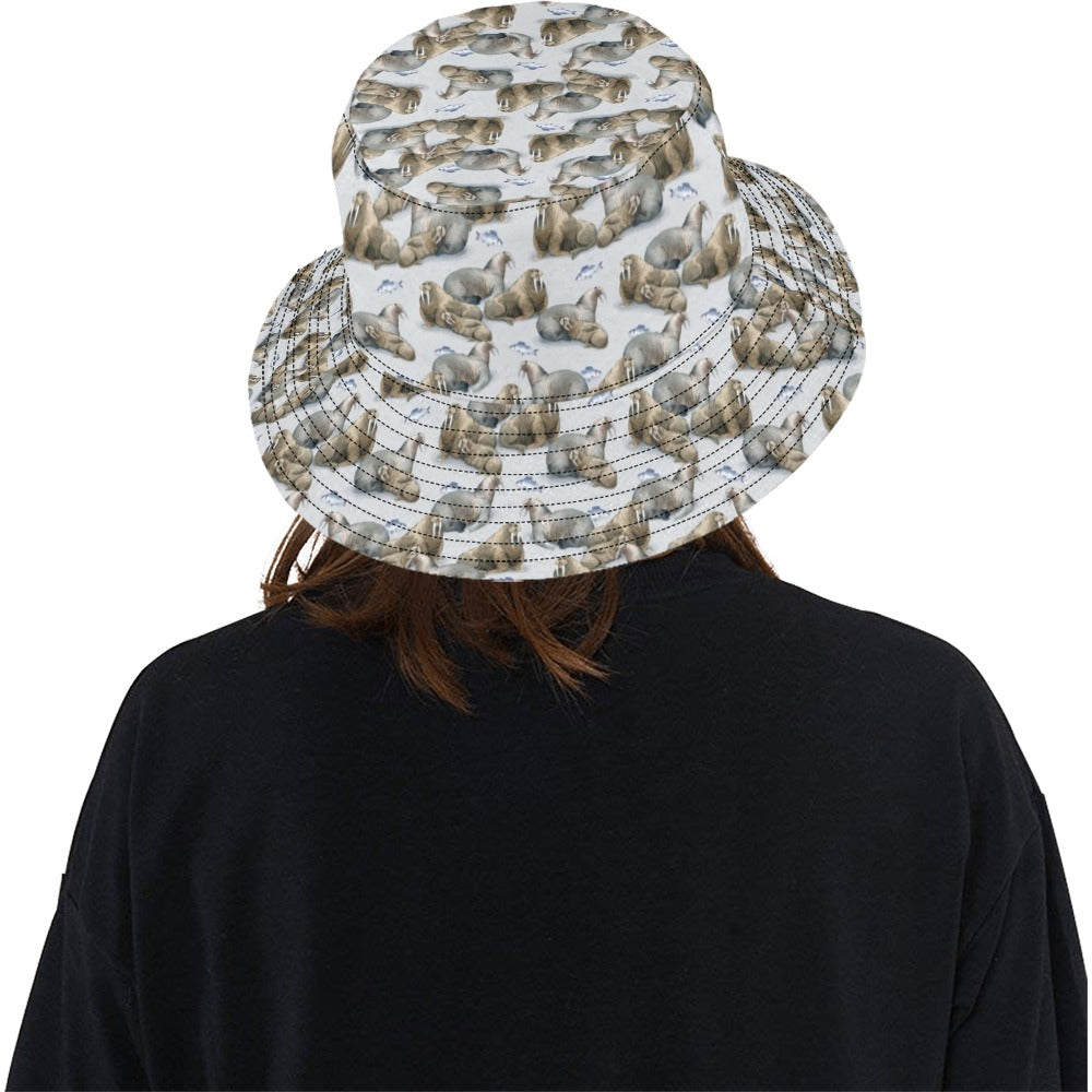 Walrus Print Design LKS401 Unisex Bucket Hat