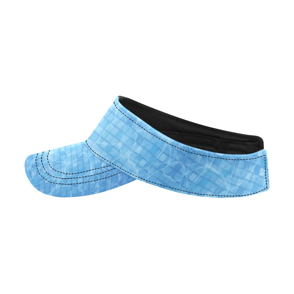 Swimming Pool Print Design LKS302 Unisex Sun Visor