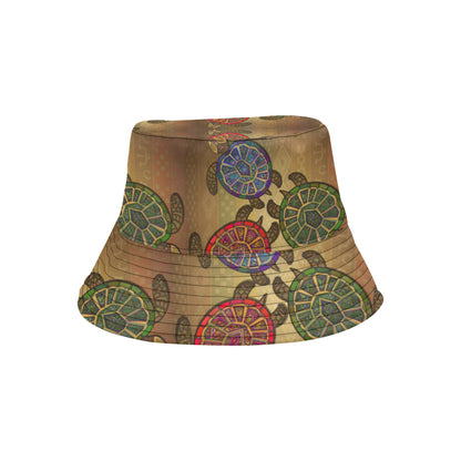 Sea Turtle Tribal Colorful Unisex Bucket Hat