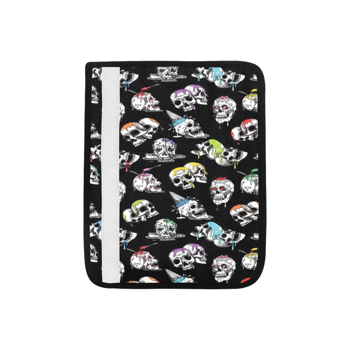 Skull Print Design LKS3013 Car Seat Belt Cover