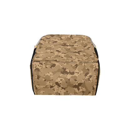 ACU Desert Digital Pattern Print Design 01 Diaper Bag Backpack