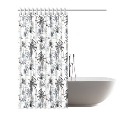 Pacific island Pattern Print Design A04 Shower Curtain