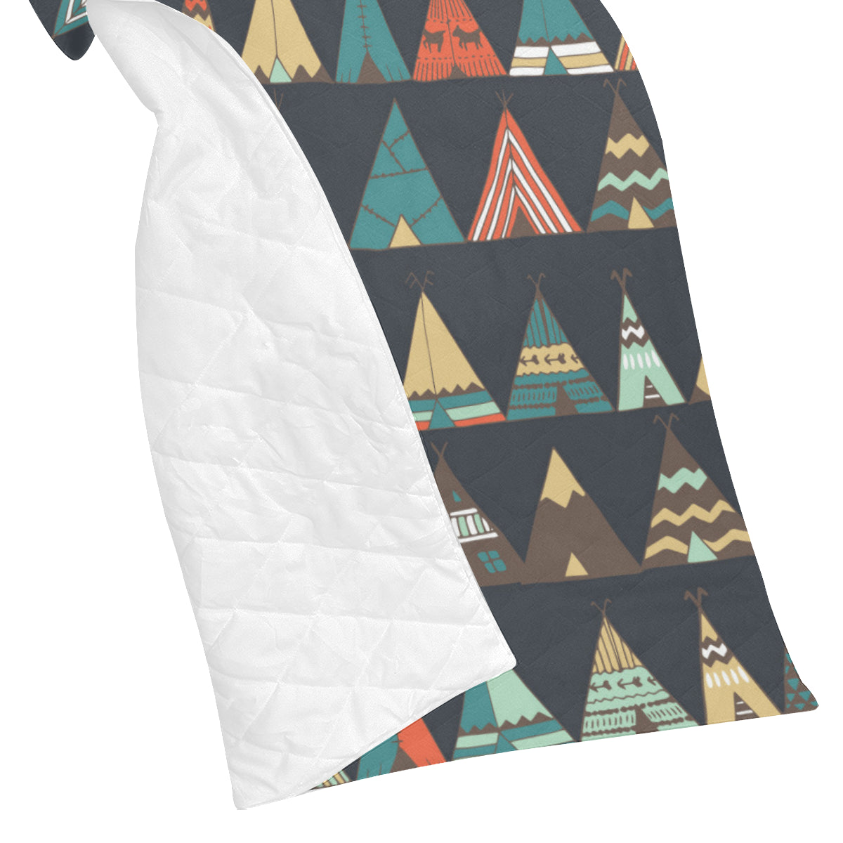 Tribal native american tent Aztec Premium Quilt