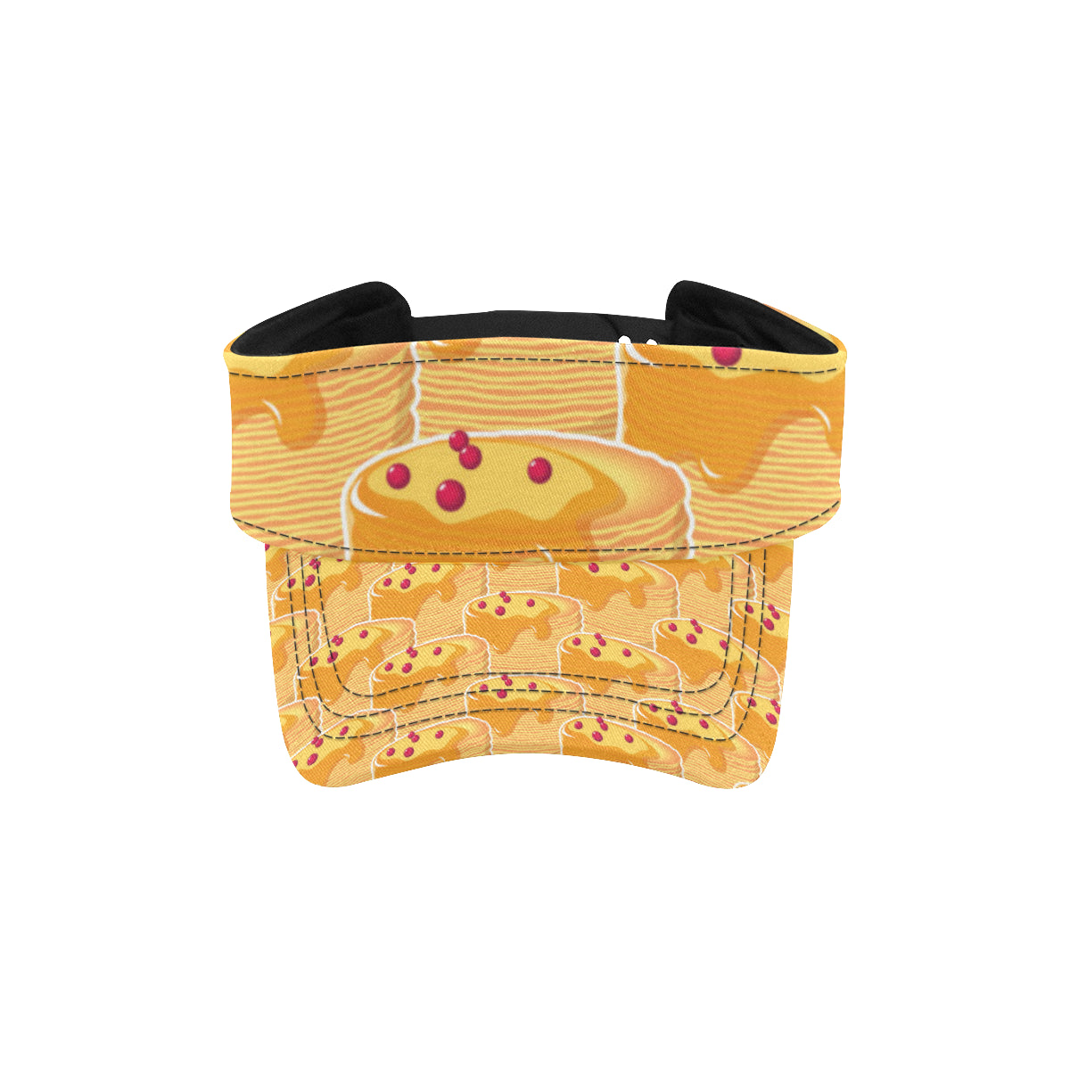 Pancake Pattern Print Design A04 Unisex Sun Visor