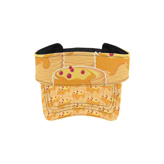 Pancake Pattern Print Design A04 Unisex Sun Visor