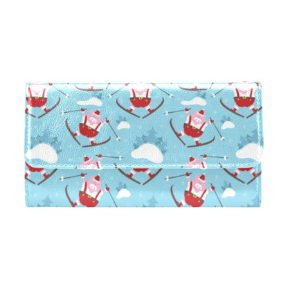 Ski Print Design LKS309 Women's Trifold Wallet