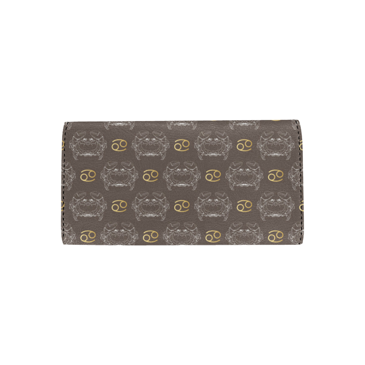 Cancer Zodiac Pattern Print Design 01 Women's Trifold Wallet