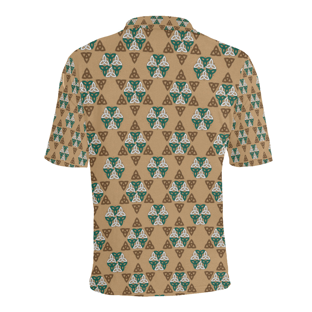 Celtic Pattern Print Design 08 Men Polo Shirt