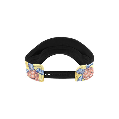 Sea Turtle Pattern Print Design T06 Unisex Sun Visor