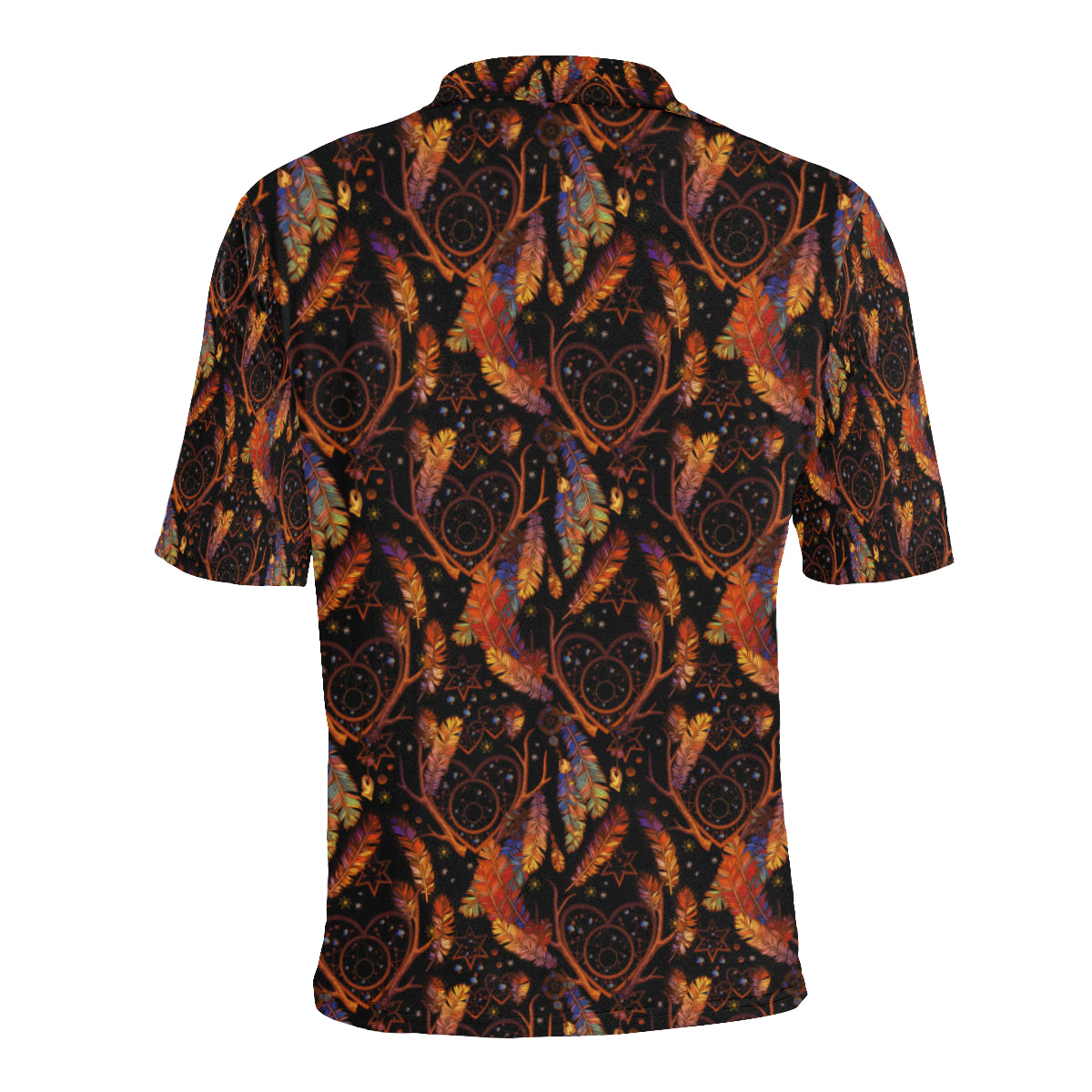 Dream Catcher Native American Design Men Polo Shirt