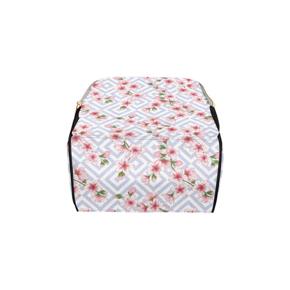 Cherry Blossom Pattern Print Design CB07 Diaper Bag Backpack
